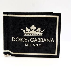 Dolce & Gabbana crown logo print wallet